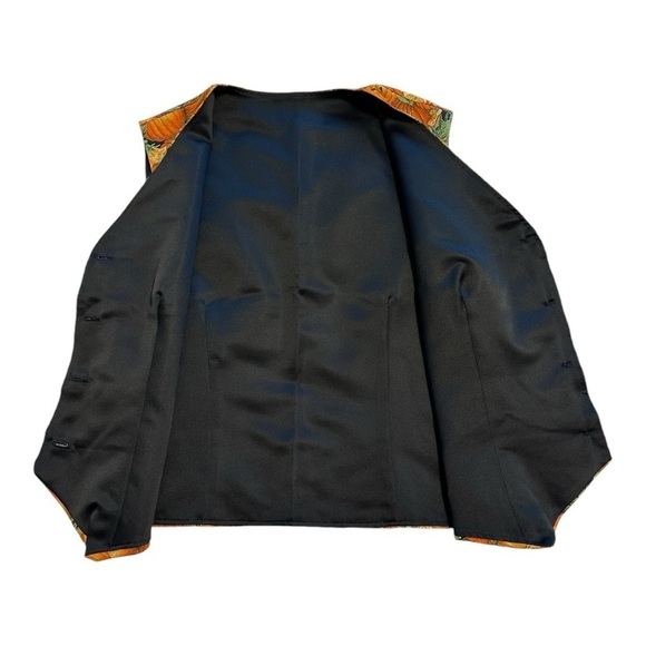 Halloween Jack-O-Lantern & Pumpkin Fall Vest - Size Small / Medium - Picture 4 of 8